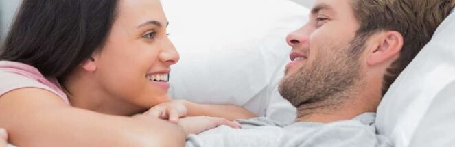 Spolno aktiven moški z žensko