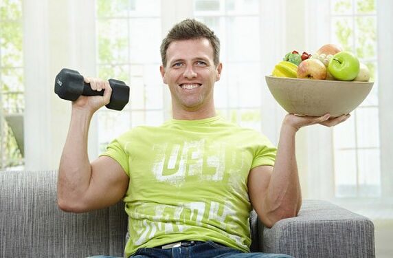 Zdrava prehrana in gibanje sta ključa moškega zdravja! 