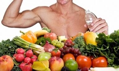 sadje in zelenjava za moško potenco